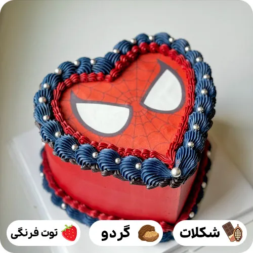 عکس های کیک تولد مرد عنکبوتی