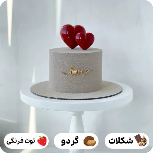 عکس کیک ولنتاین
