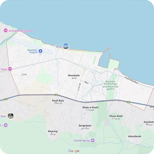 کیک تولد در نوشهر