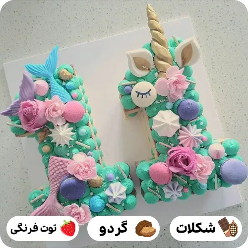 کیک عدد ۱۱