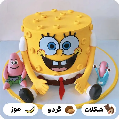 عکس های کیک تولد باب اسفنجی