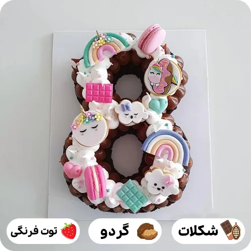 کیک عدد انگلیسی