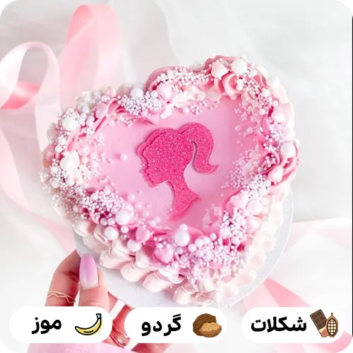 کیک باربی فانتزی