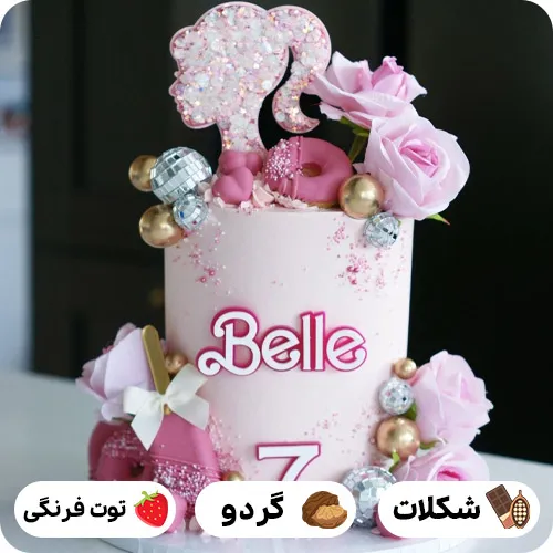 کیک تولد باربی