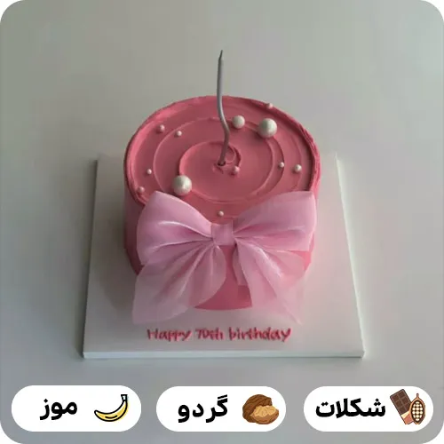 کیک تولد پاپیون جدید