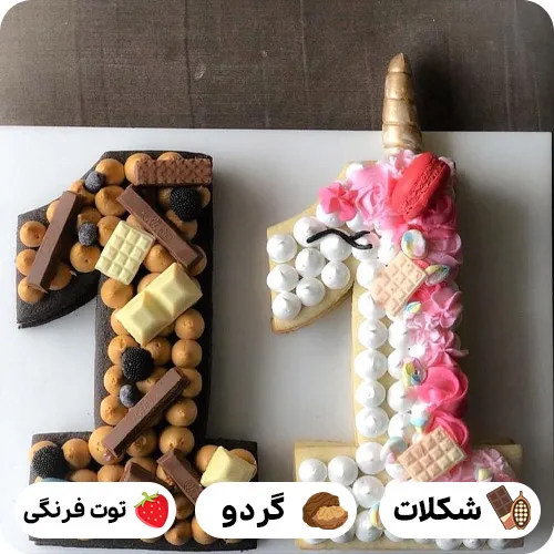 کیک عدد ۱۱