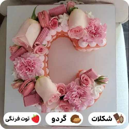 کیک حرف c