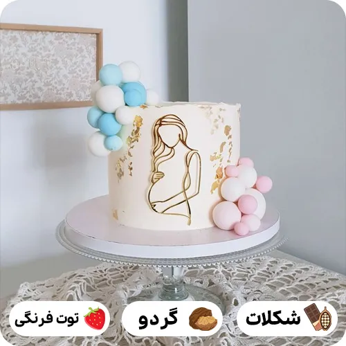 کیک تعیین جنسیت فانتزی