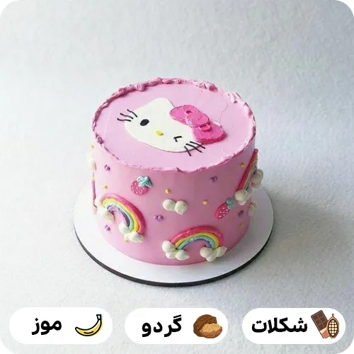 کیک تولد عکس کیتی